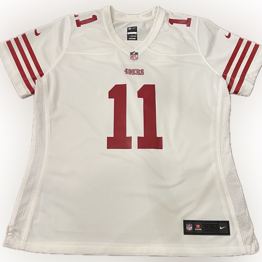 Nike NFL 49ers Brandon Aiyuk #11 White Game Jersey Men’s XL